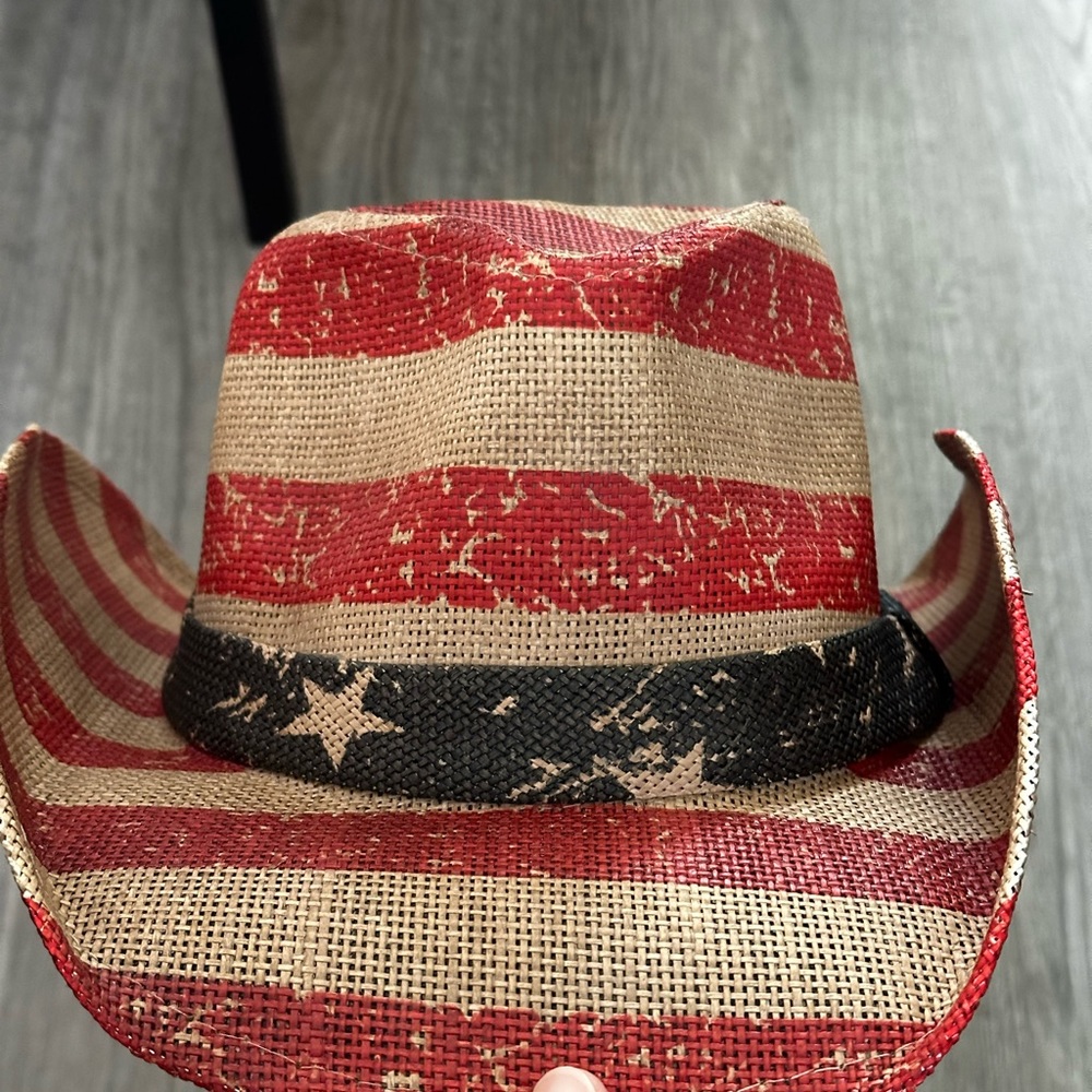Stars and Stripes American cowboy hat